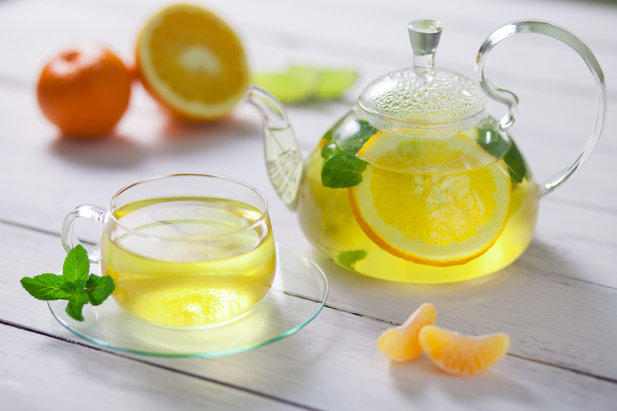 citrus green tea